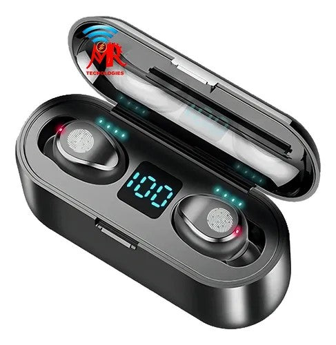 Audifonos F9 5-C TWS Power Bank 2000 Mah