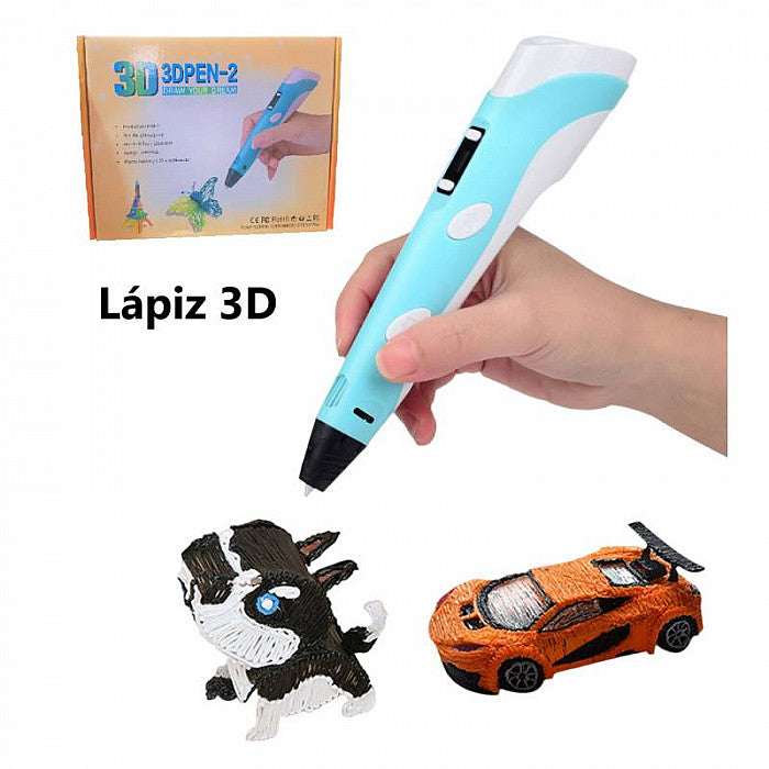 Lapiz Impresora 3D + 10m Filamento