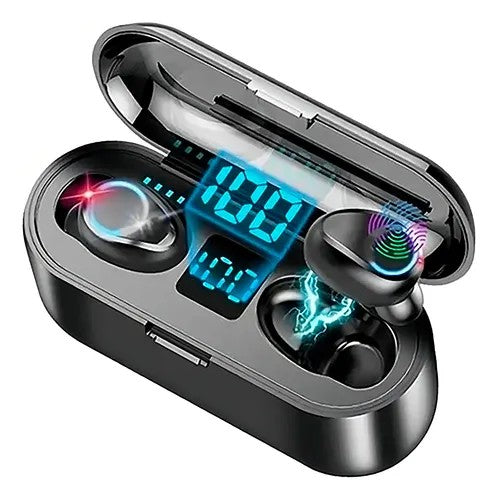 AUDIFONOS F9 5-C TWS POWER BANK 2000 Mah