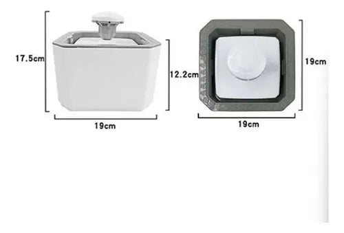 Dispensador o Bebedor de Agua para Mascotas