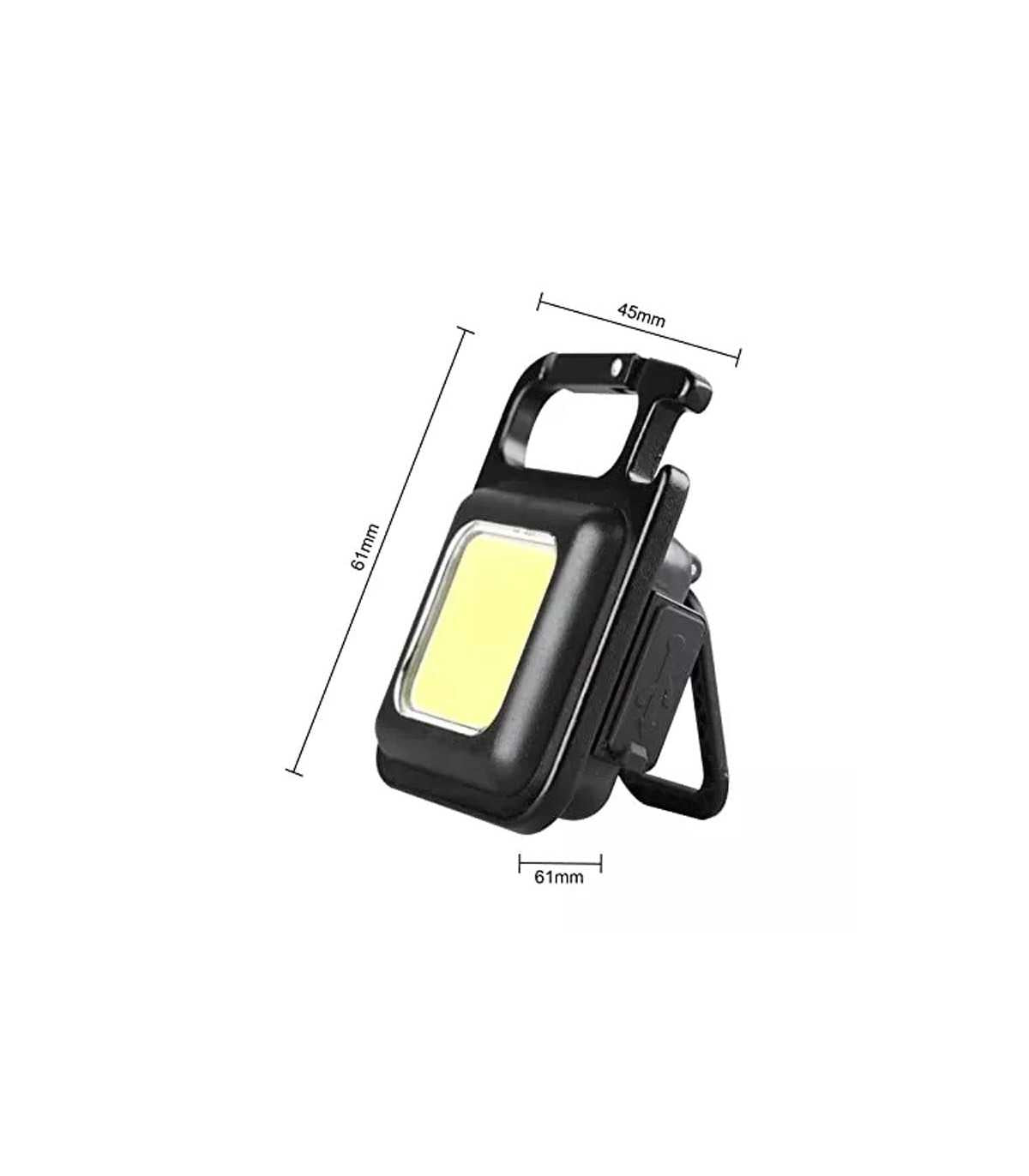 Mini Linterna Led Llavero Táctico Multifuncional